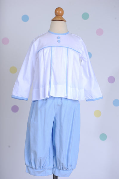 Boy Bubble Pant in Blue Cord ALL